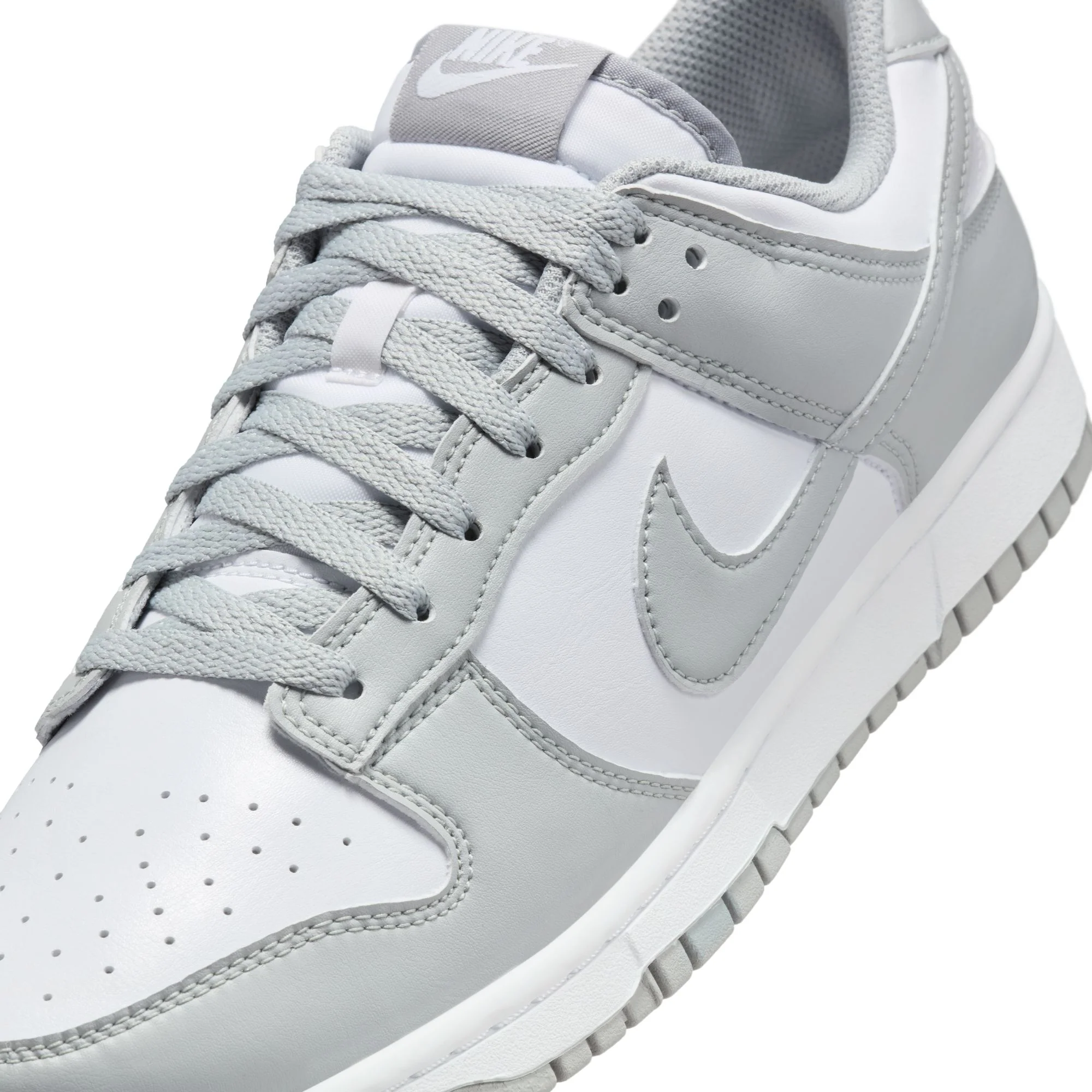 Nike Dunk Low Retro White Light Smoke Grey - Image 5