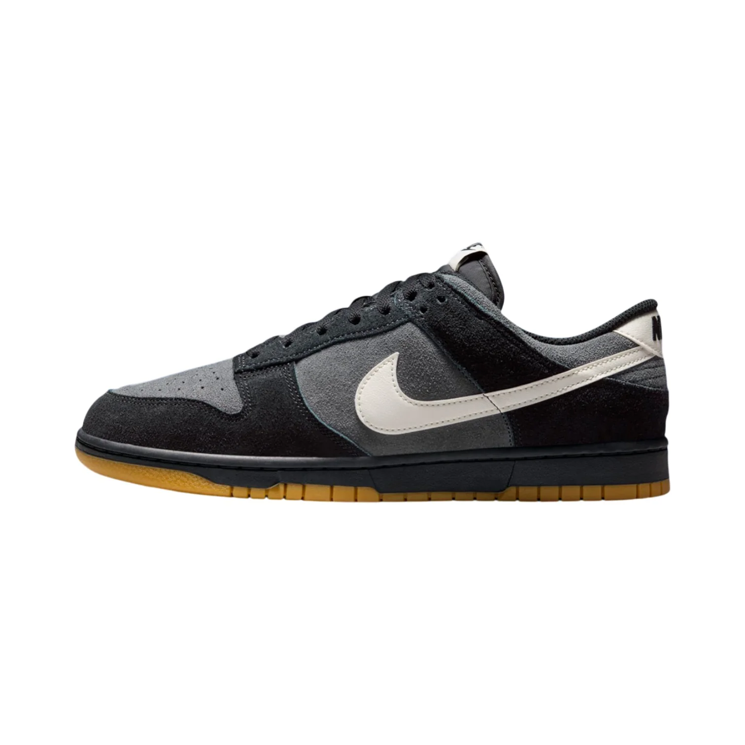 NIKE Dunk Low Retro SE Black Grey Gum