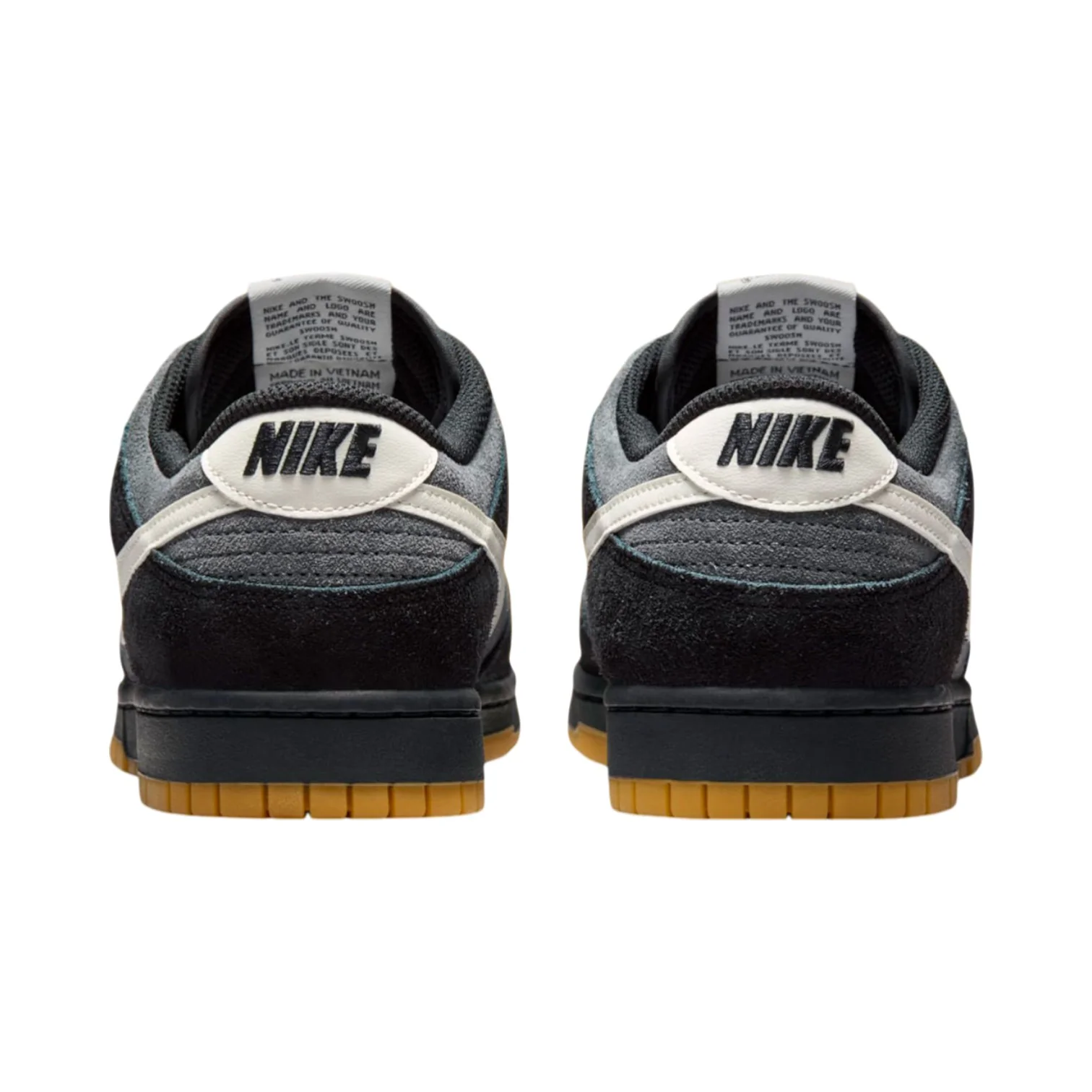 NIKE Dunk Low Retro SE Black Grey Gum - Image 4