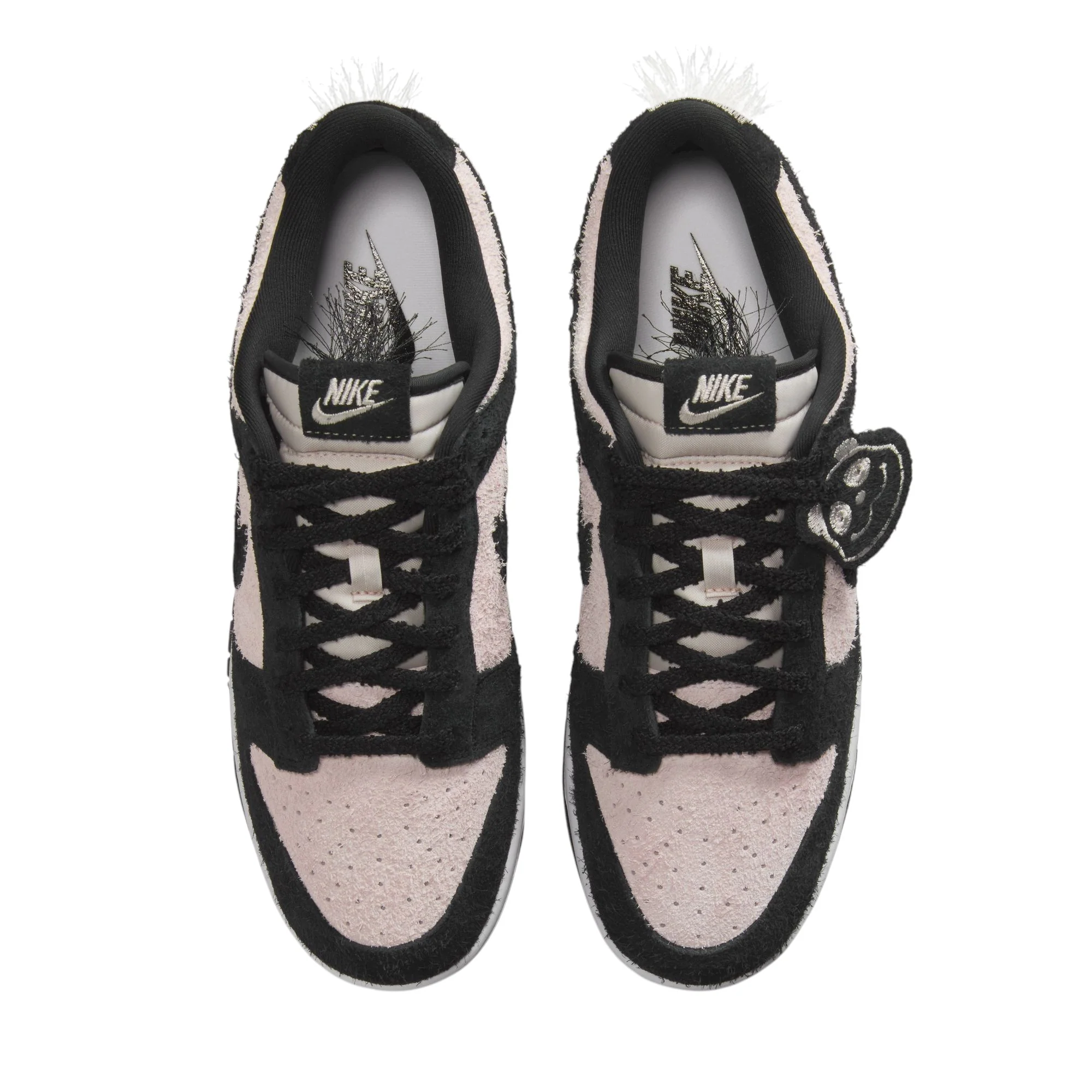 Nike Dunk Low Panda-Monium White Black Suede - Image 4