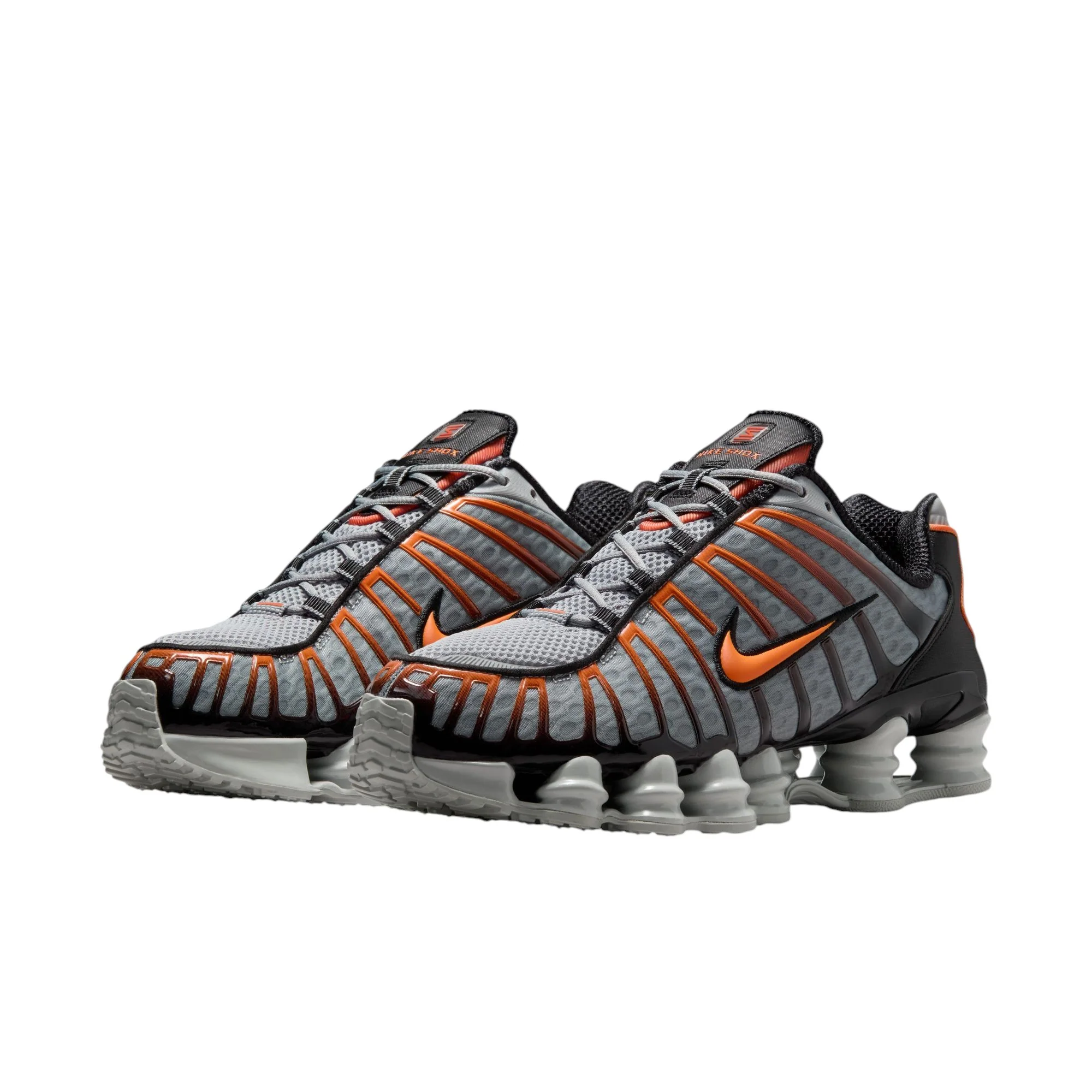 Shox Tl Light Smoke Grey & Bright Mandarin - Image 2