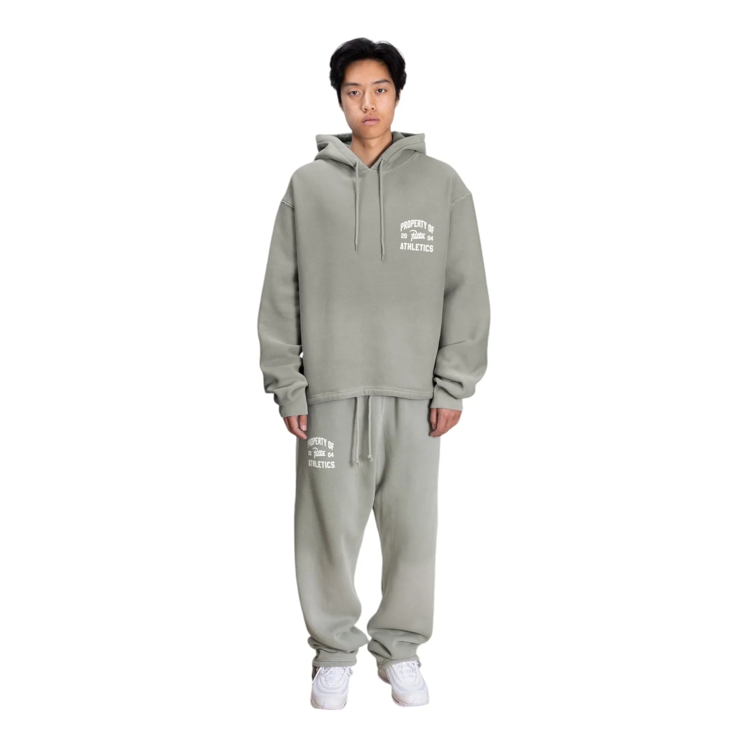 Athletic Drawcord Hooded Sweater - Image 4