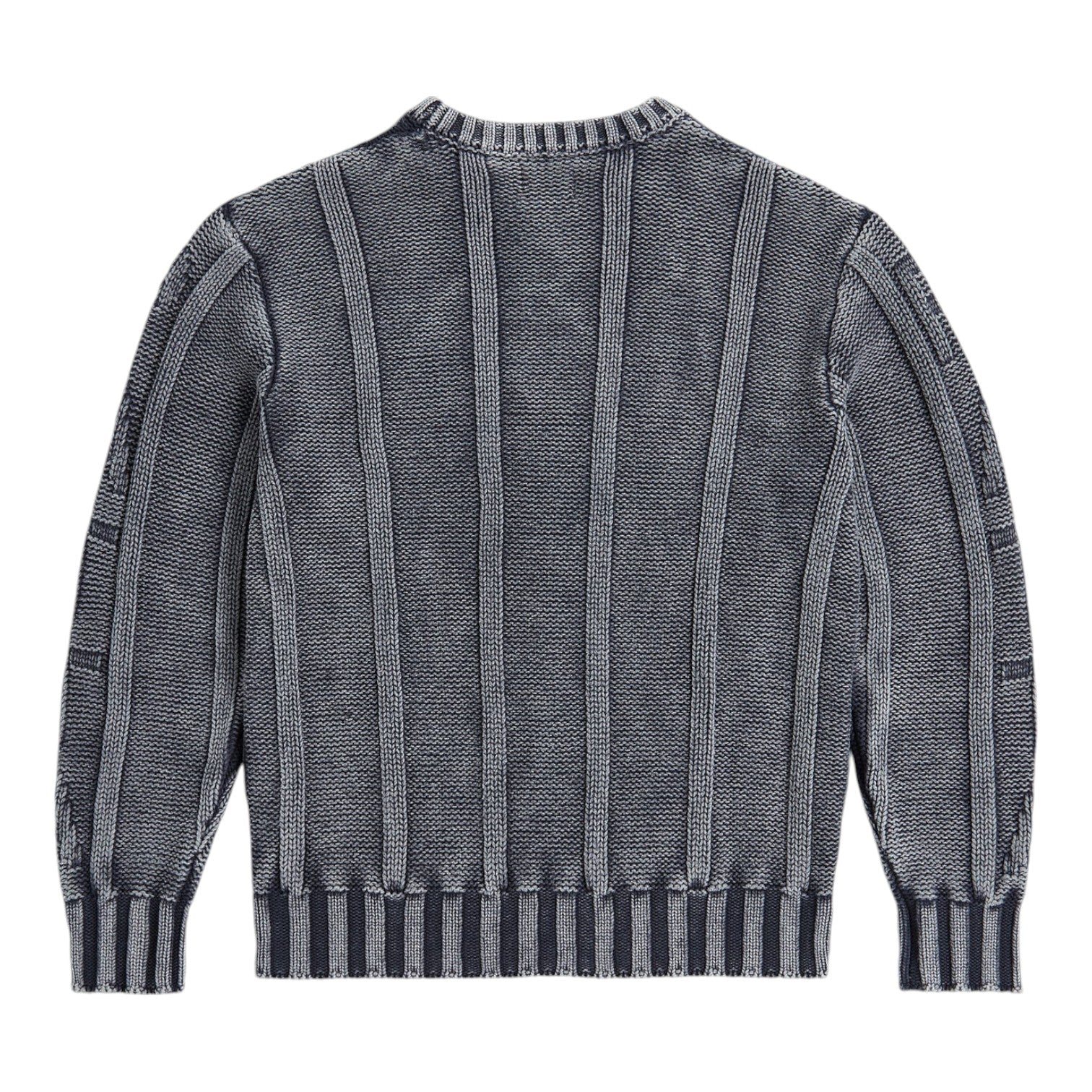 Cable Knitted Cold Dye Jumper - Image 2