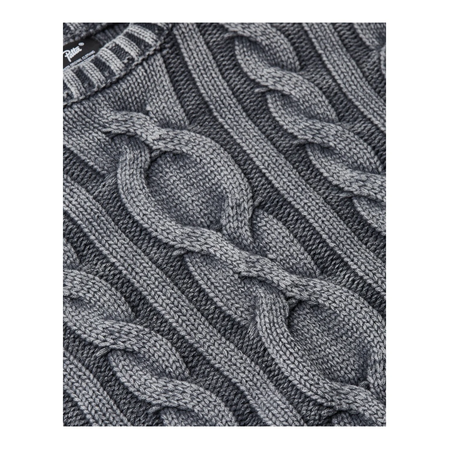 Cable Knitted Cold Dye Jumper - Image 5