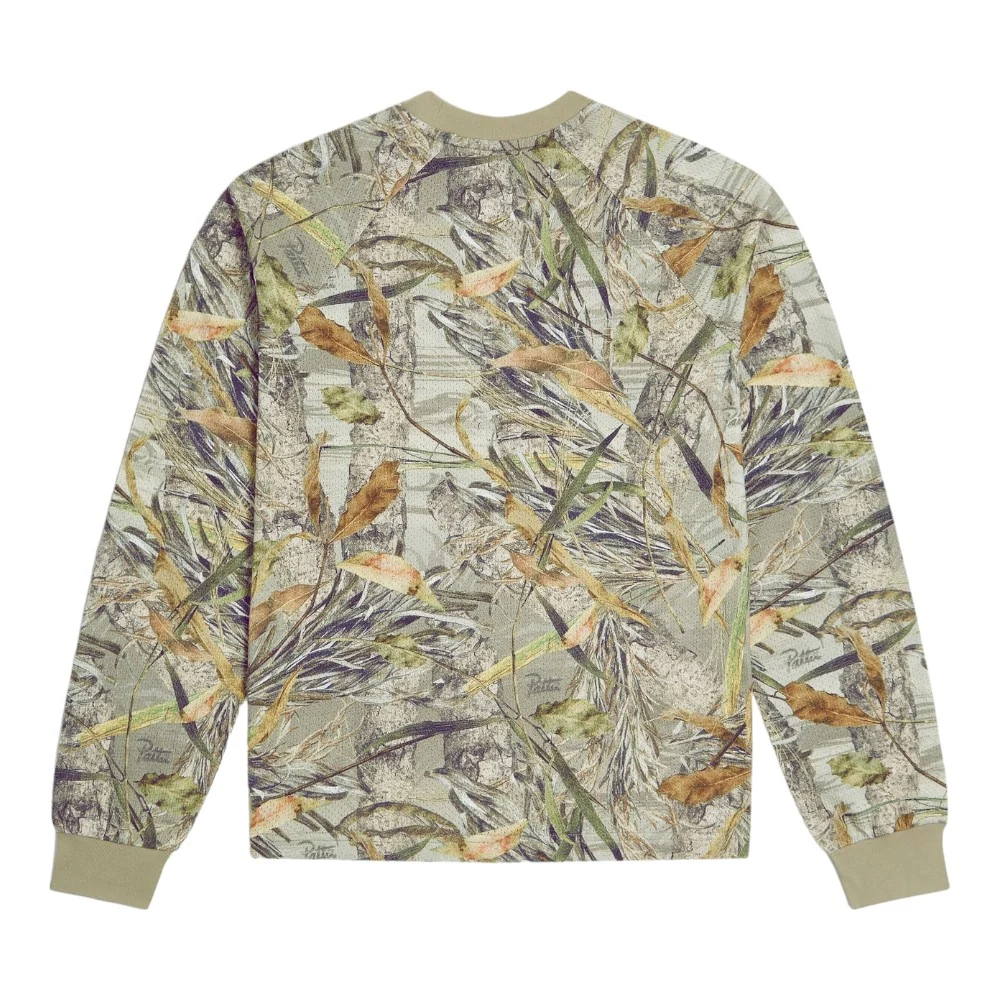 Nature Print Longsleeve Mesh Jersey - Image 2