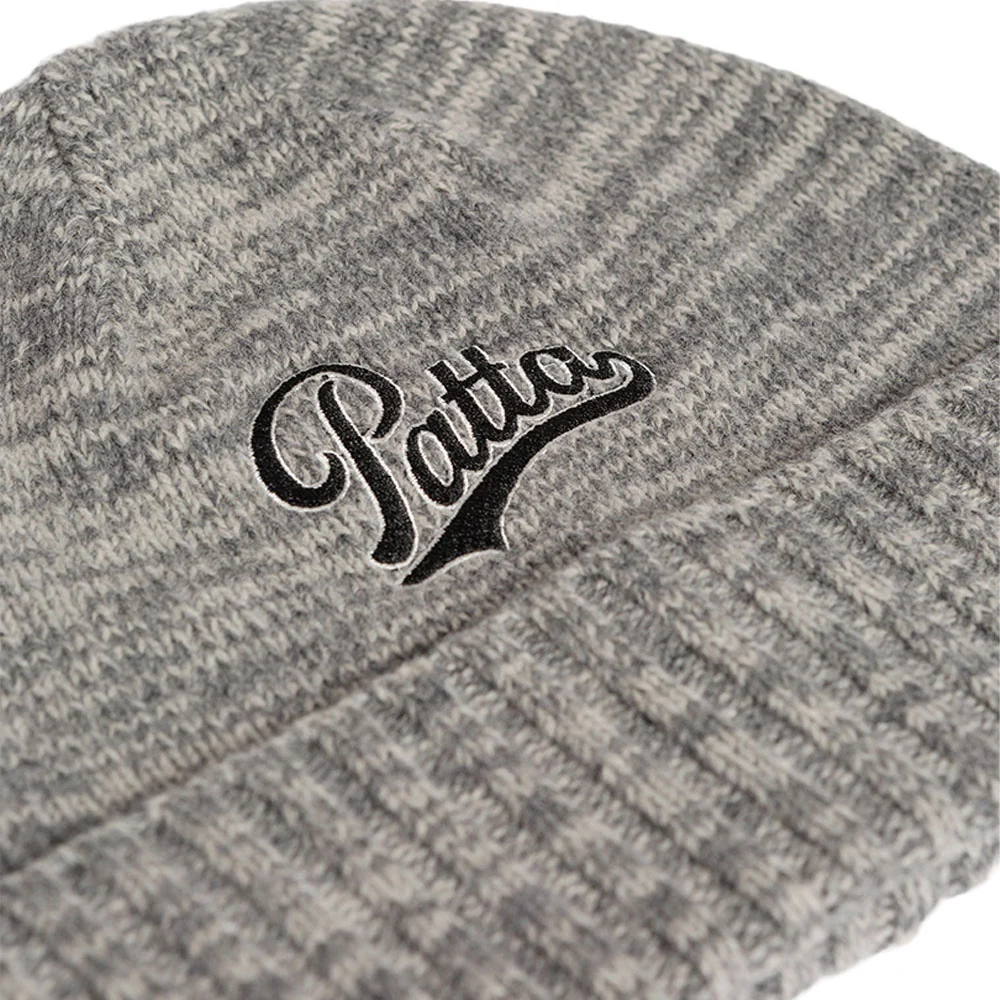 Ribbed Knitted Beanie - Image 3