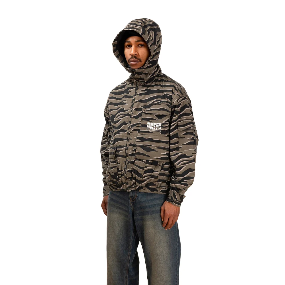Tiger Stripe Camo Ripstop Jacket - Image 3