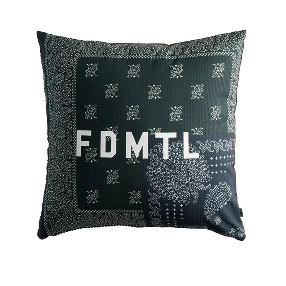 Printed Patchwork Cushion Cover