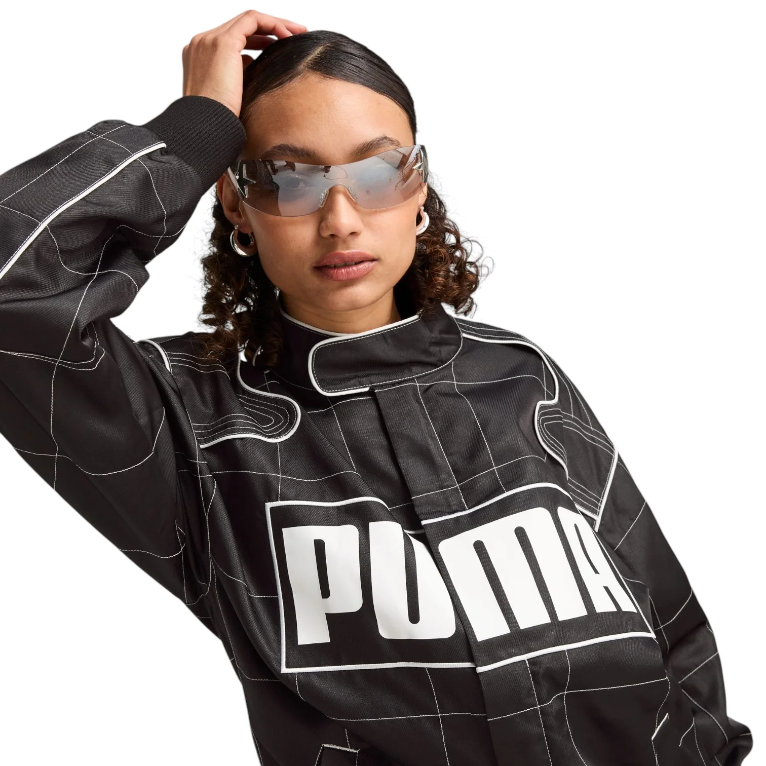 Archive Seasonal Relaxed Racer Jacket - Image 3
