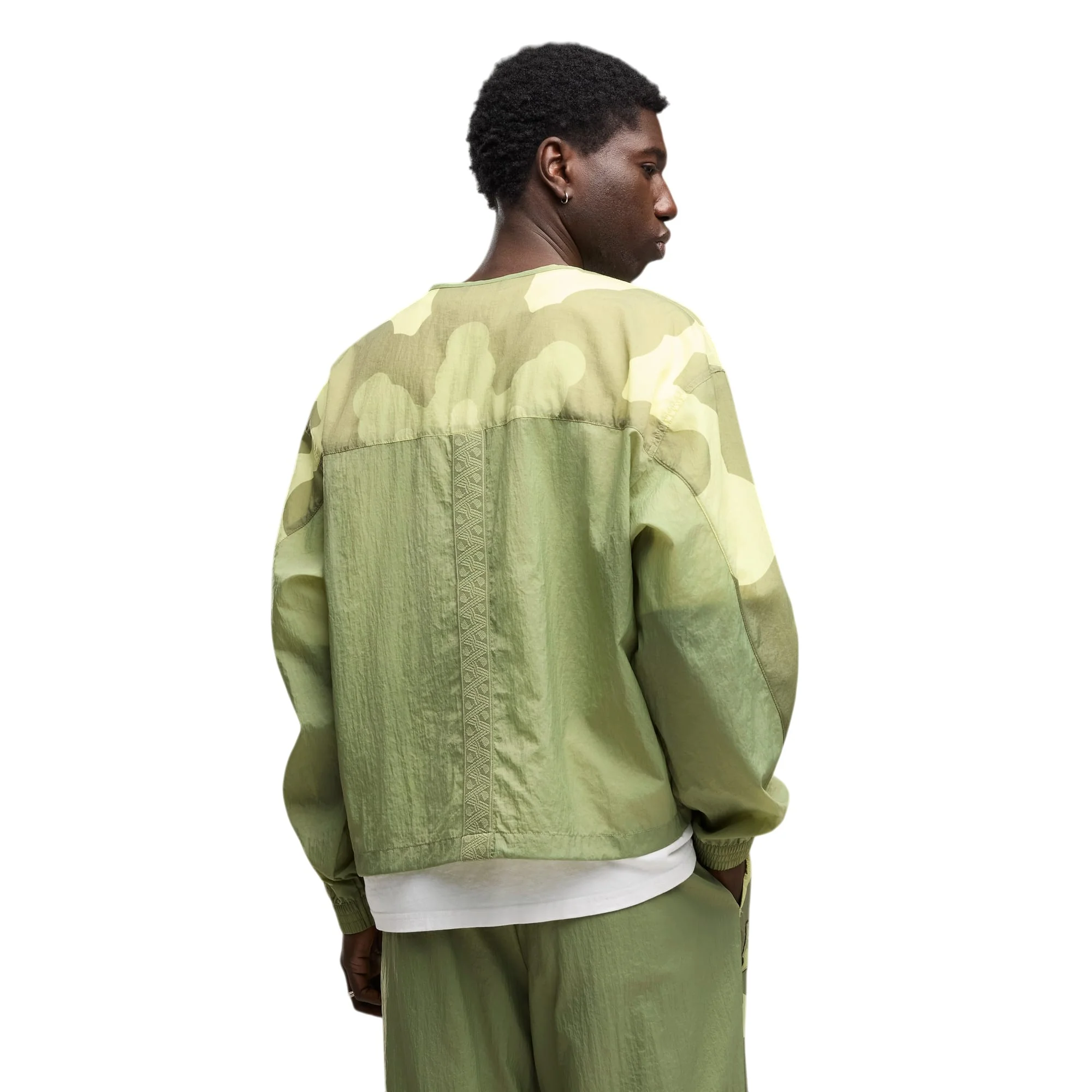 PUMA X COSTA D'AVORIO X SALEHE BEMBURY KING Track Jacket Green - Image 4