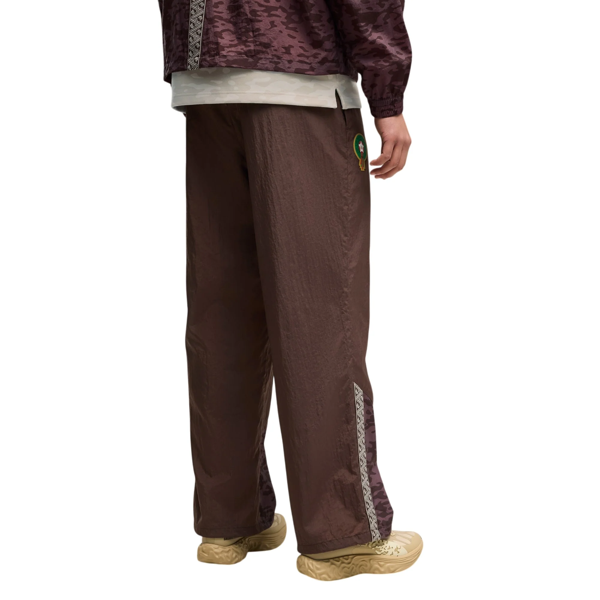 PUMA X MAROCCO X SALEHE BEMBURY KING Track Pants Brown - Image 4