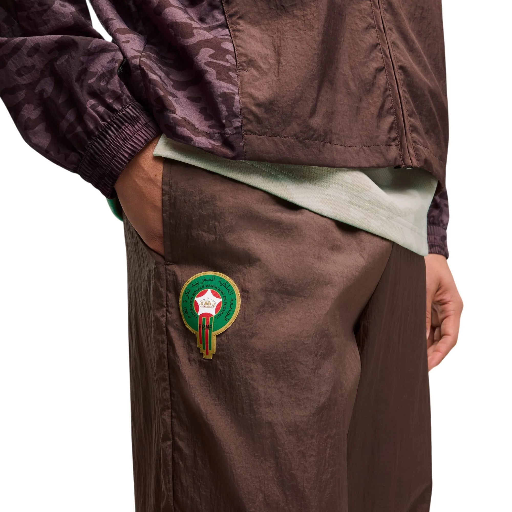 PUMA X MAROCCO X SALEHE BEMBURY KING Track Pants Brown - Image 5