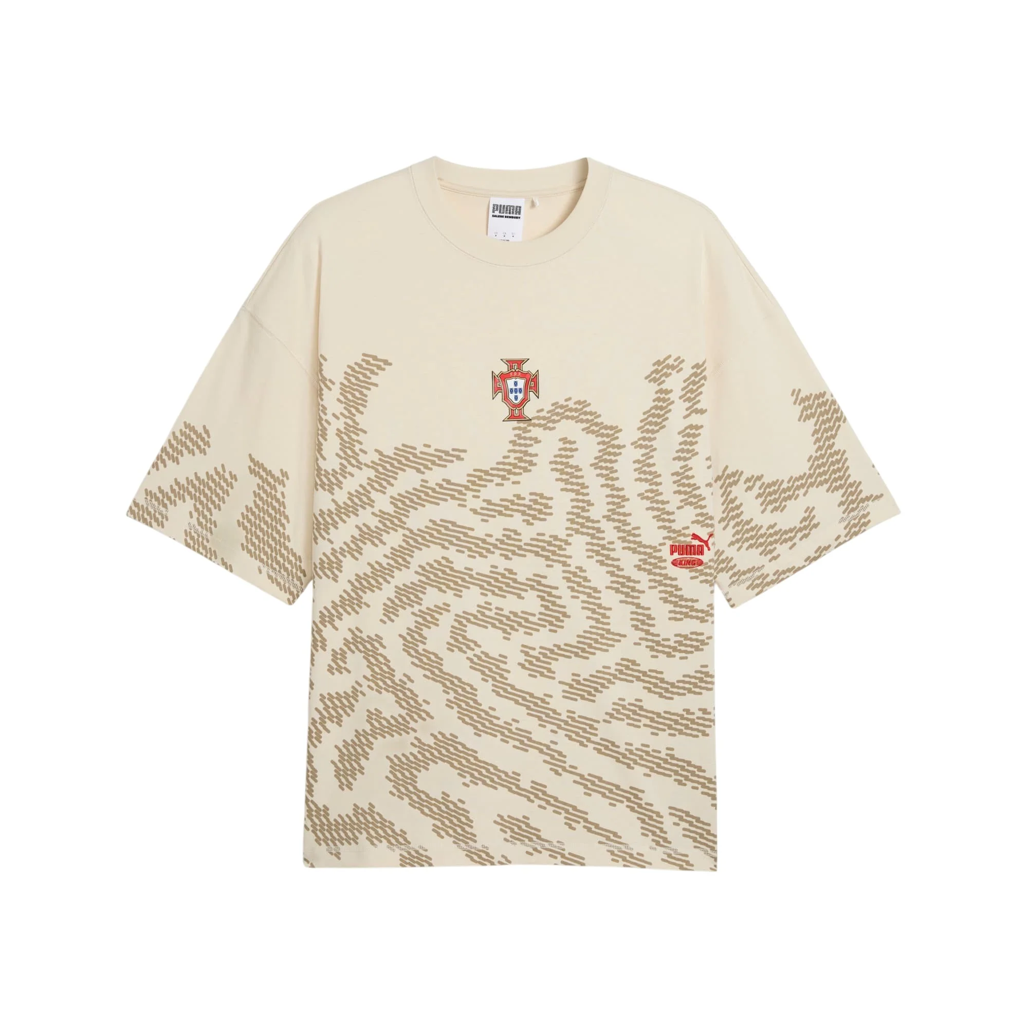 PUMA X PORTOGALLO X SALEHE BEMBURY KING T-Shirt Alpine Snow