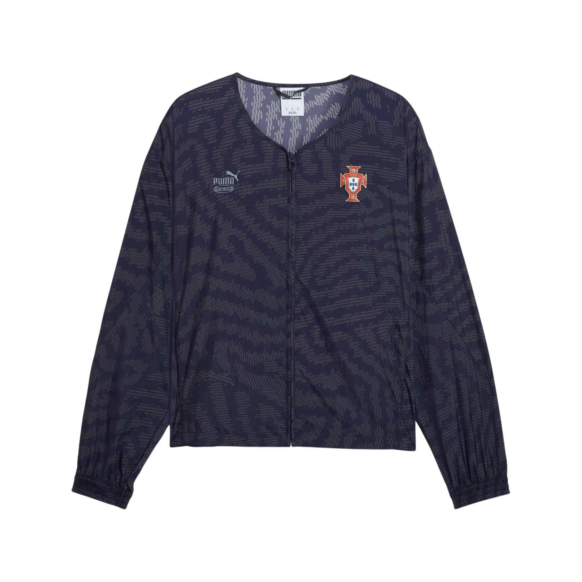 PUMA X PORTOGALLO X SALEHE BEMBURY KING Track Jacket Deep Plum