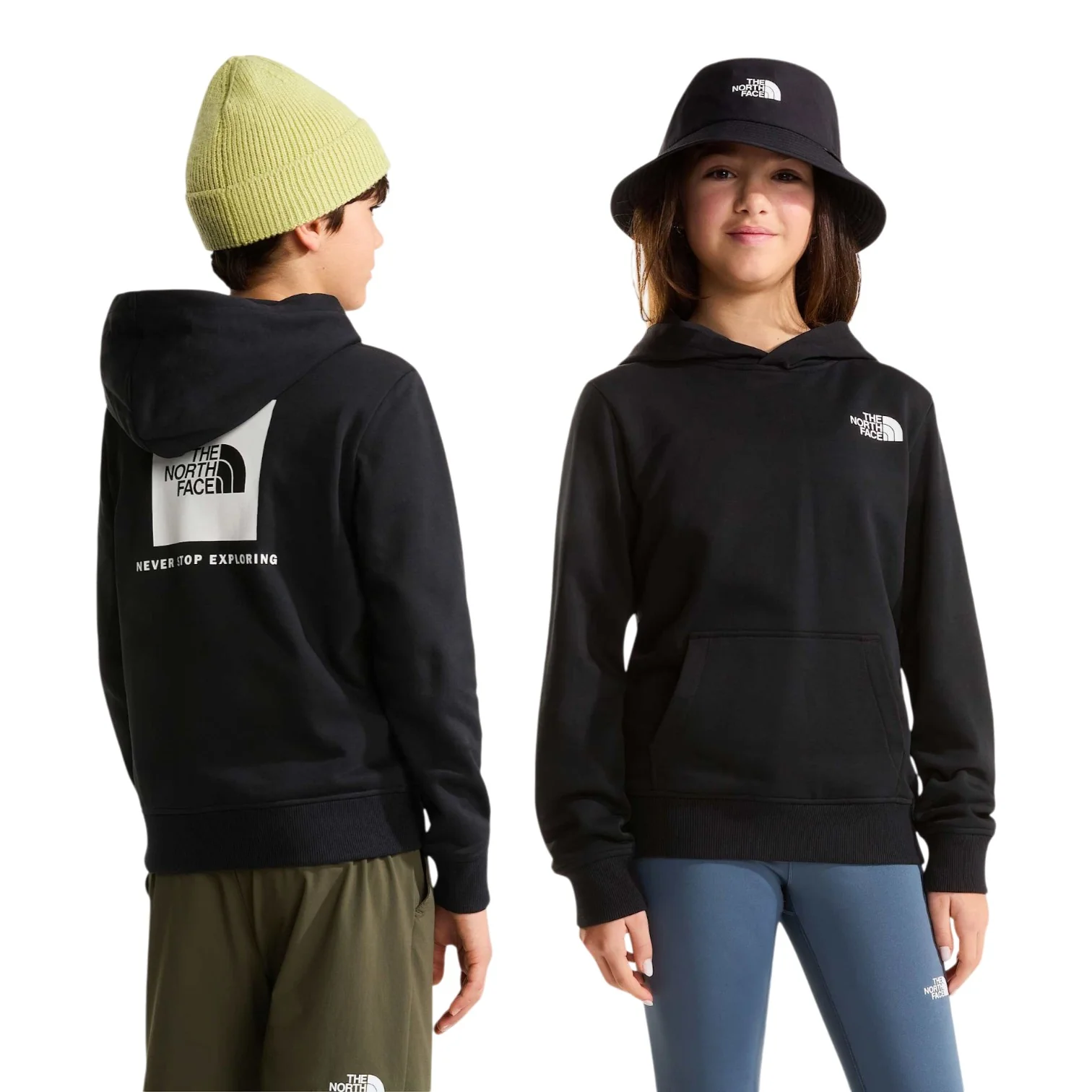 Redbox Regular Hoodie Black Kids - Image 3