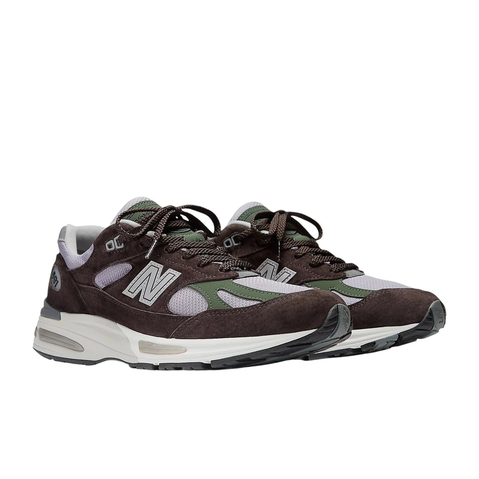 New Balance 991v2 Licorice Lavender Grey - Image 3