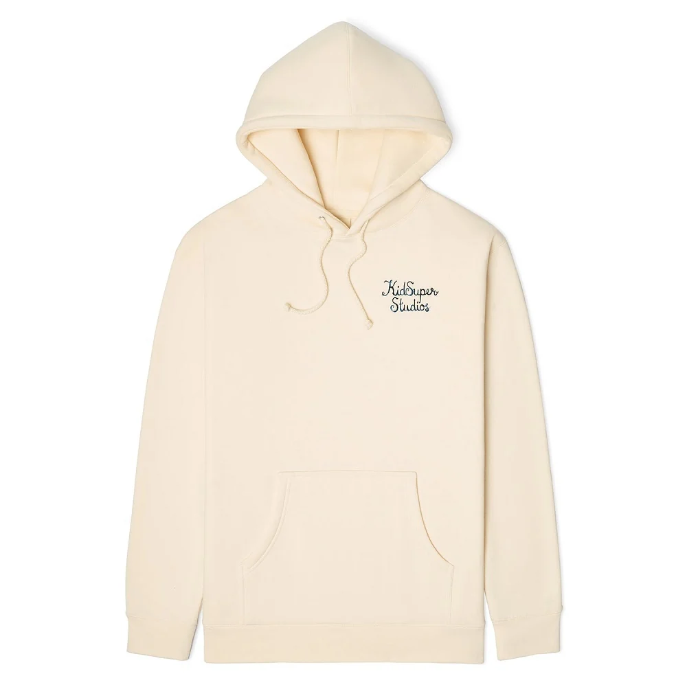 Ss24kid Script  ogo Hoodie Cream