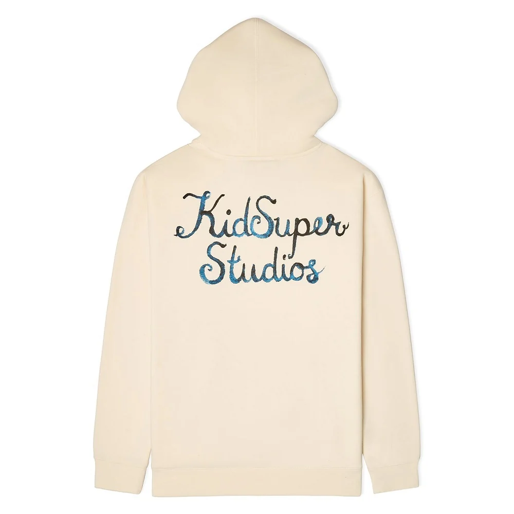 Ss24kid Script  ogo Hoodie Cream - Image 2