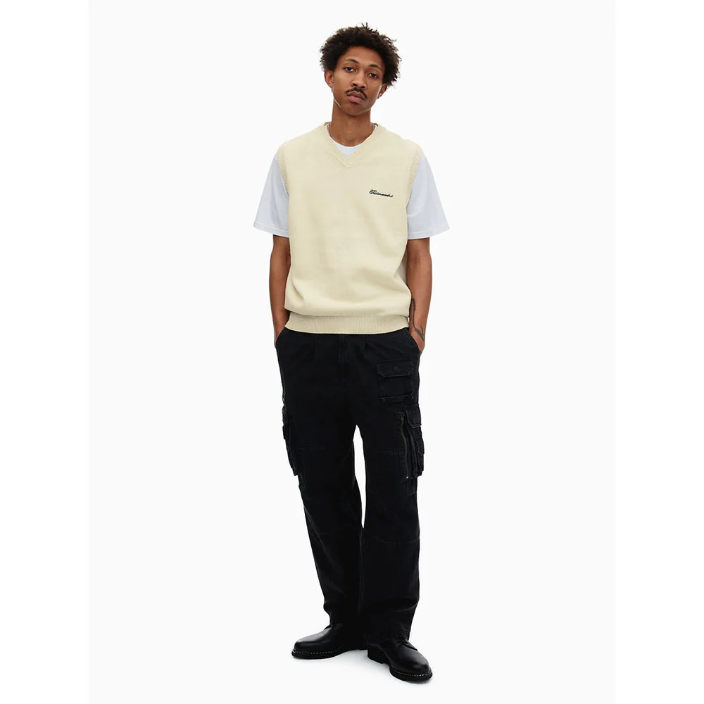 Script Logo Knit Vest - Image 5