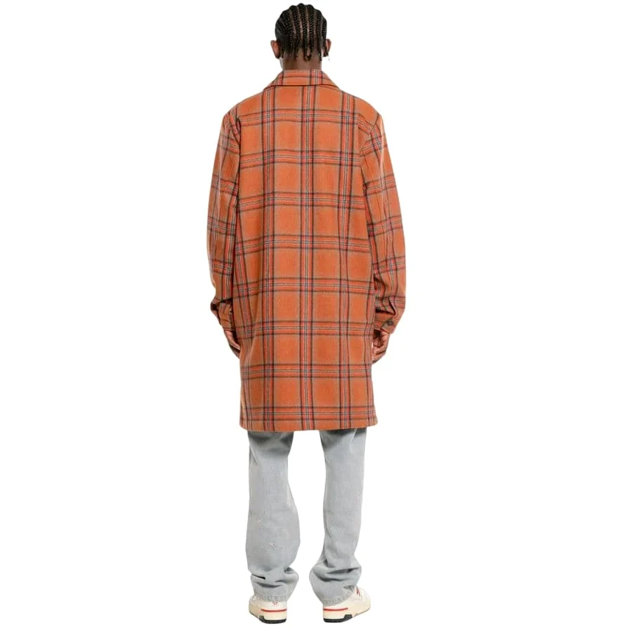 oul Plaid Trench - Image 4