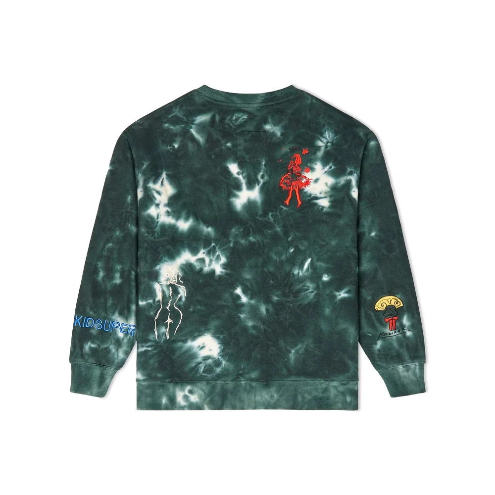 Dyed Crewneck Green - Image 2