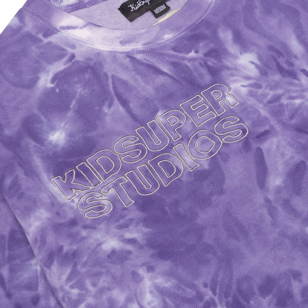 Dyed Crewneck Purp e - Image 3