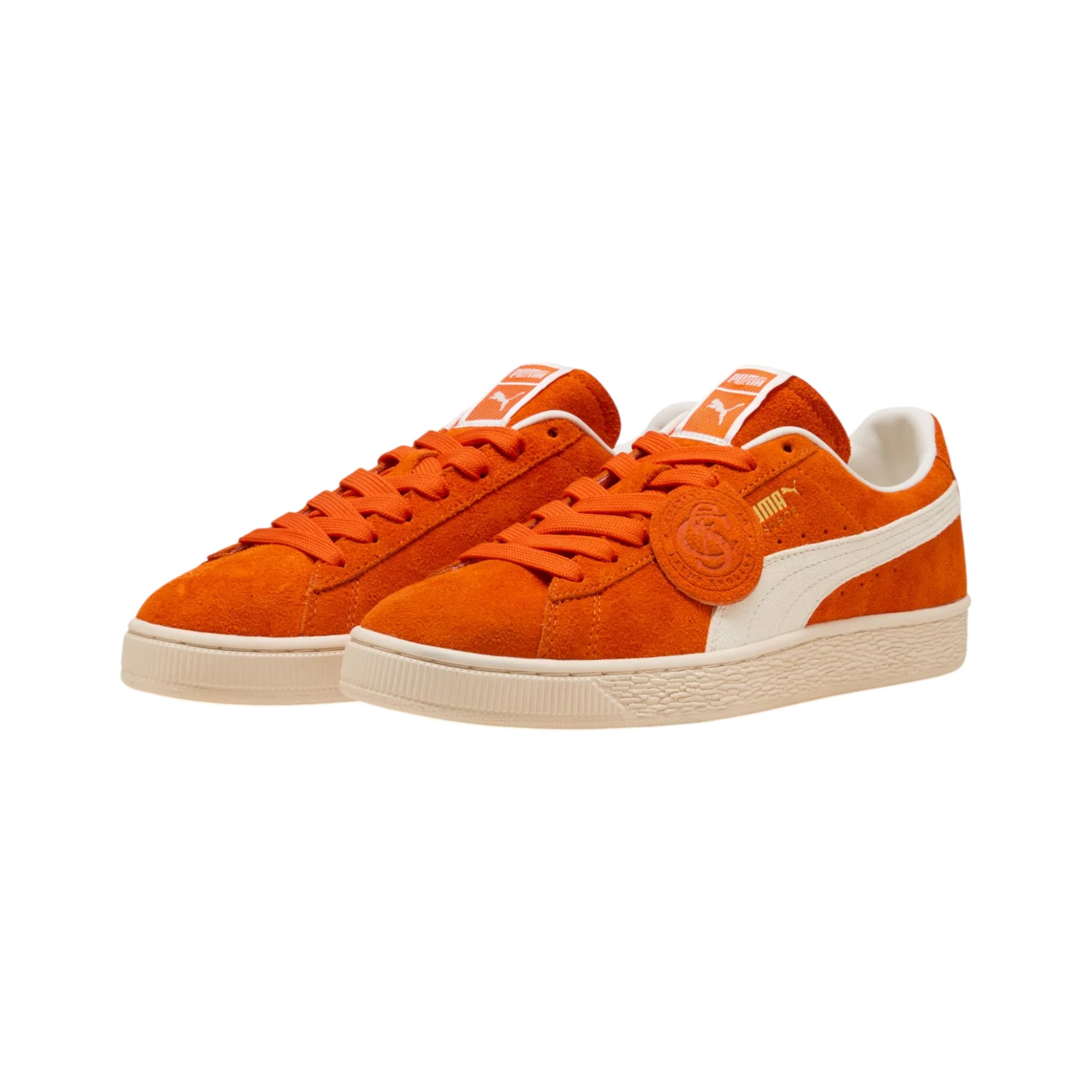 Suede Charles F. Stead IV Orange Sneakers Puma - Image 2