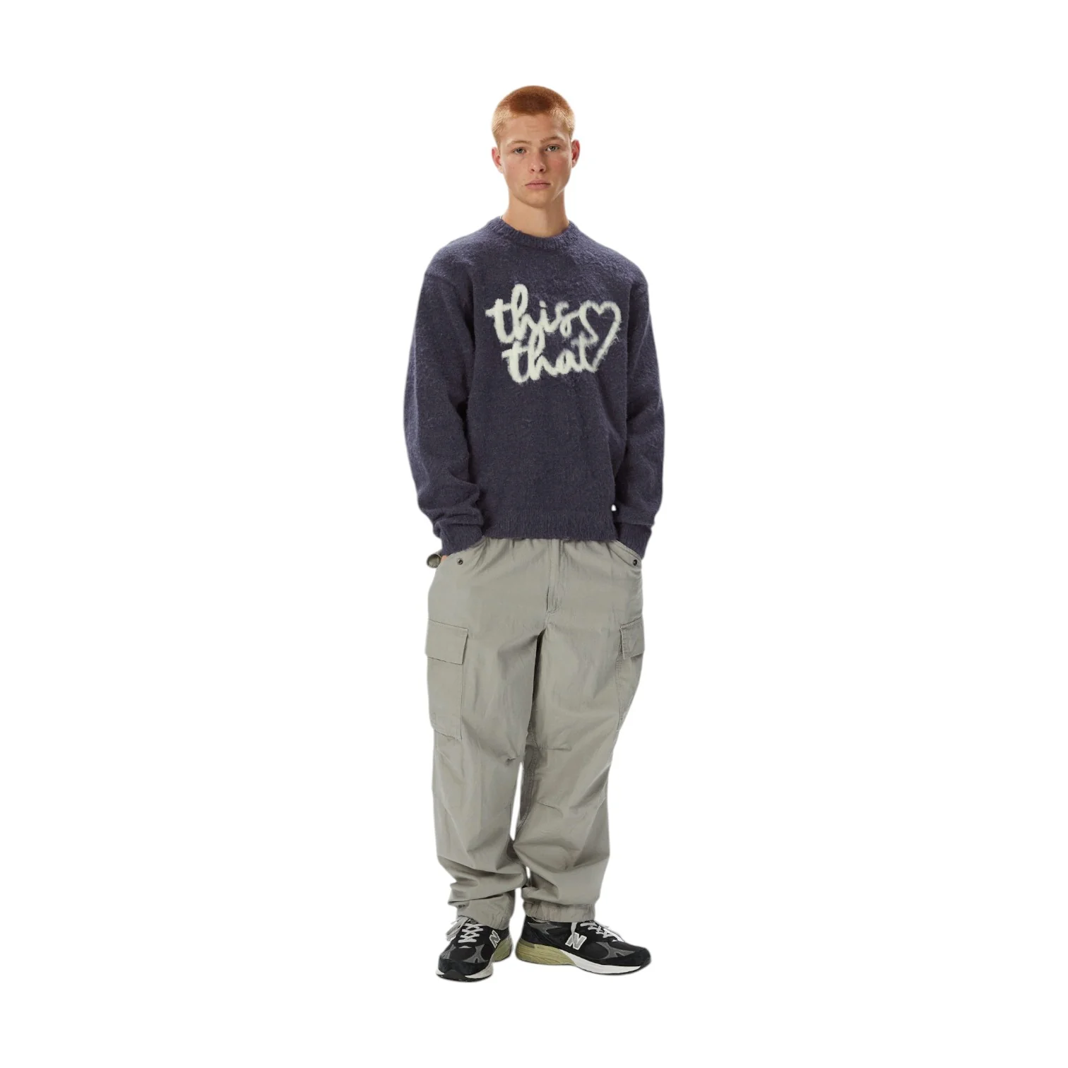 Heart Logo Knit Sweater - Image 4