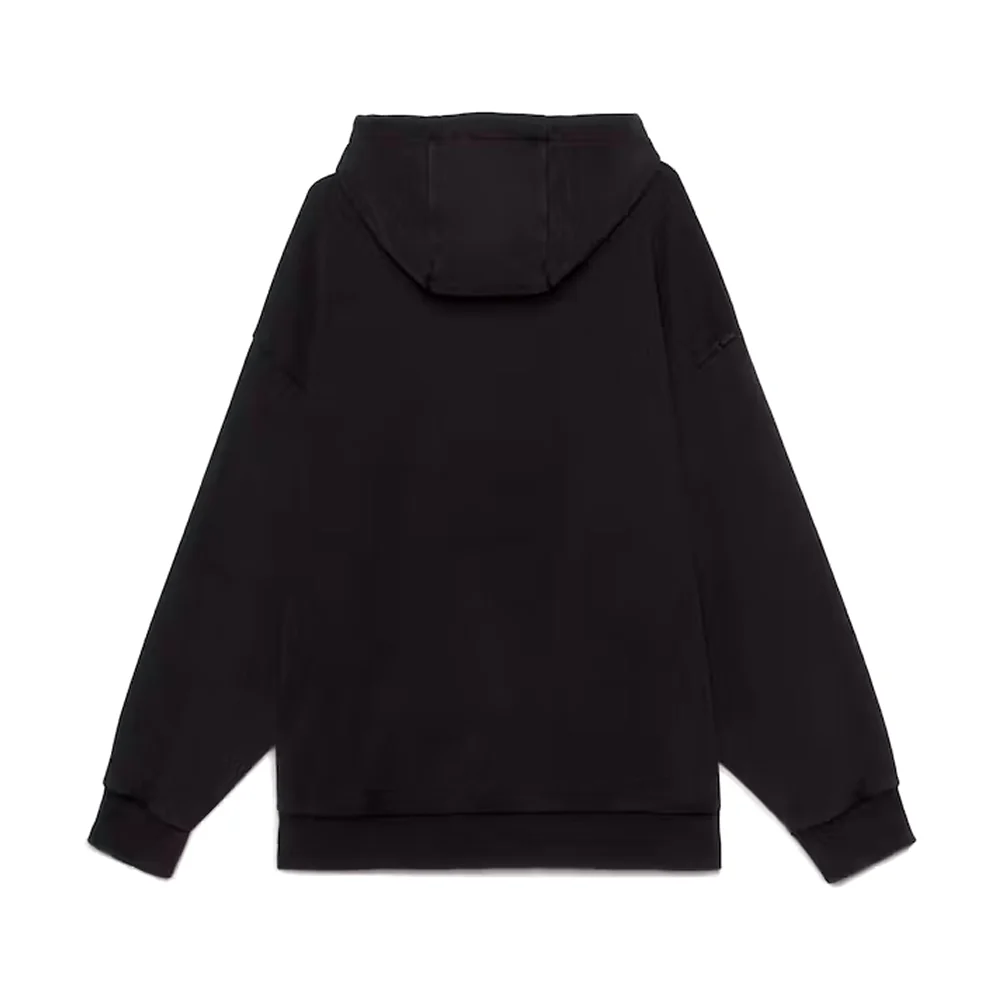 Graphic Logo Drawstring Hoodie - Image 2