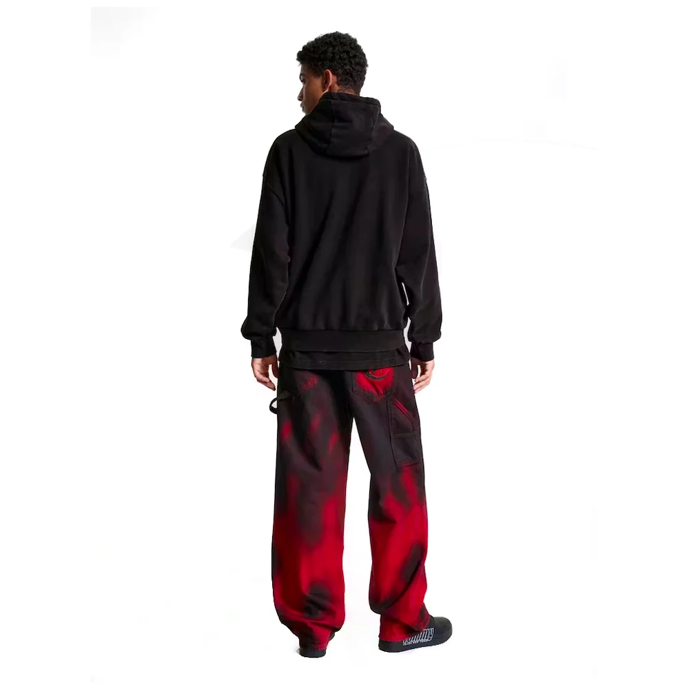 Graphic Logo Drawstring Hoodie - Image 5