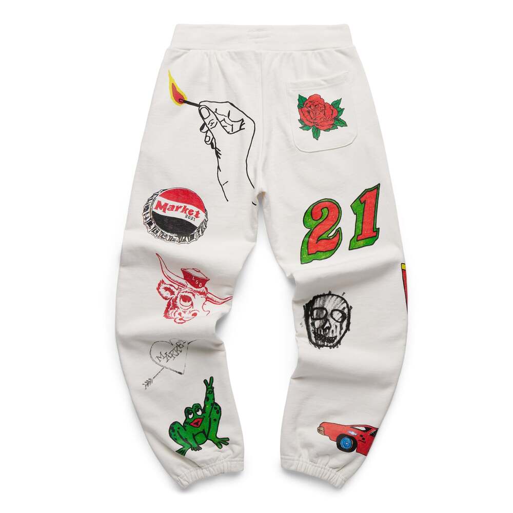 Varsity Handdrawn Sweatpants - Image 2