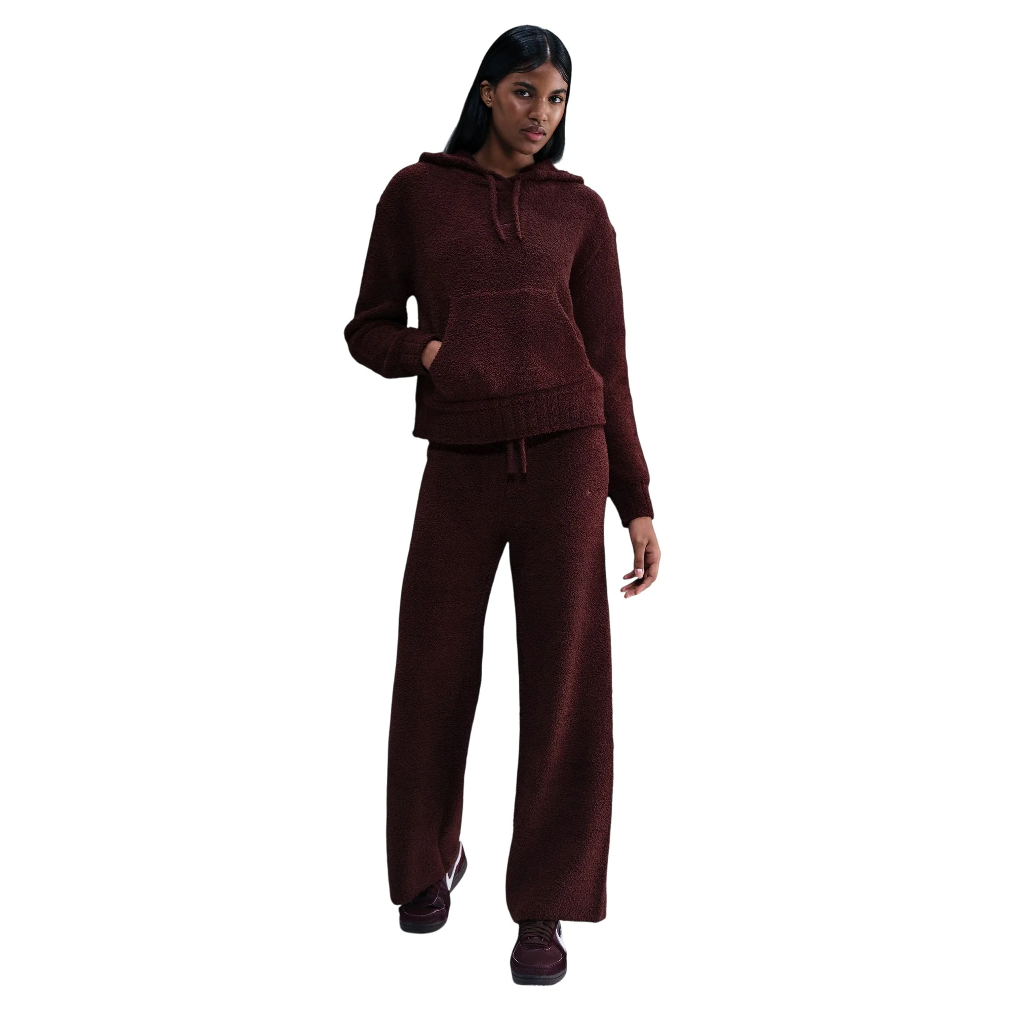Pantaloni in maglia slim da donna Nike Sportswear Phoenix Cozy Bouclé
