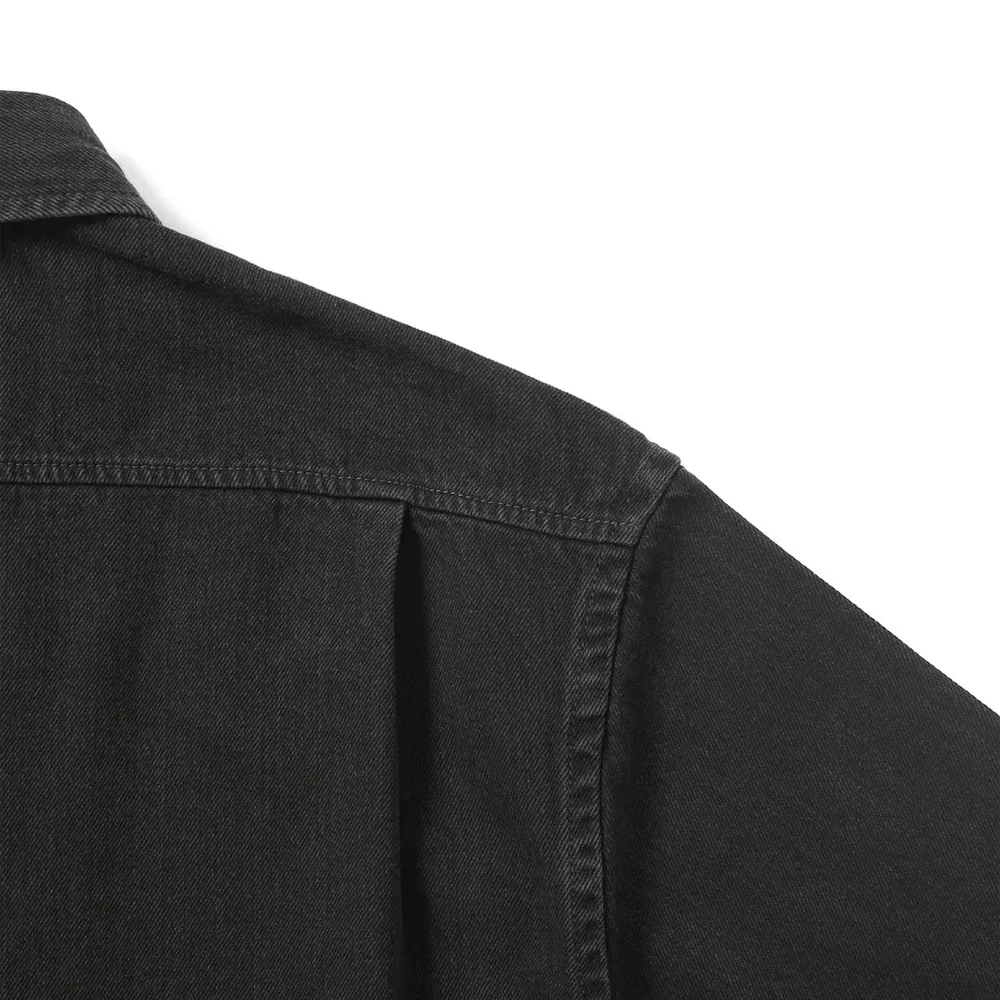 Washed Denim S/s Shirt - Image 4