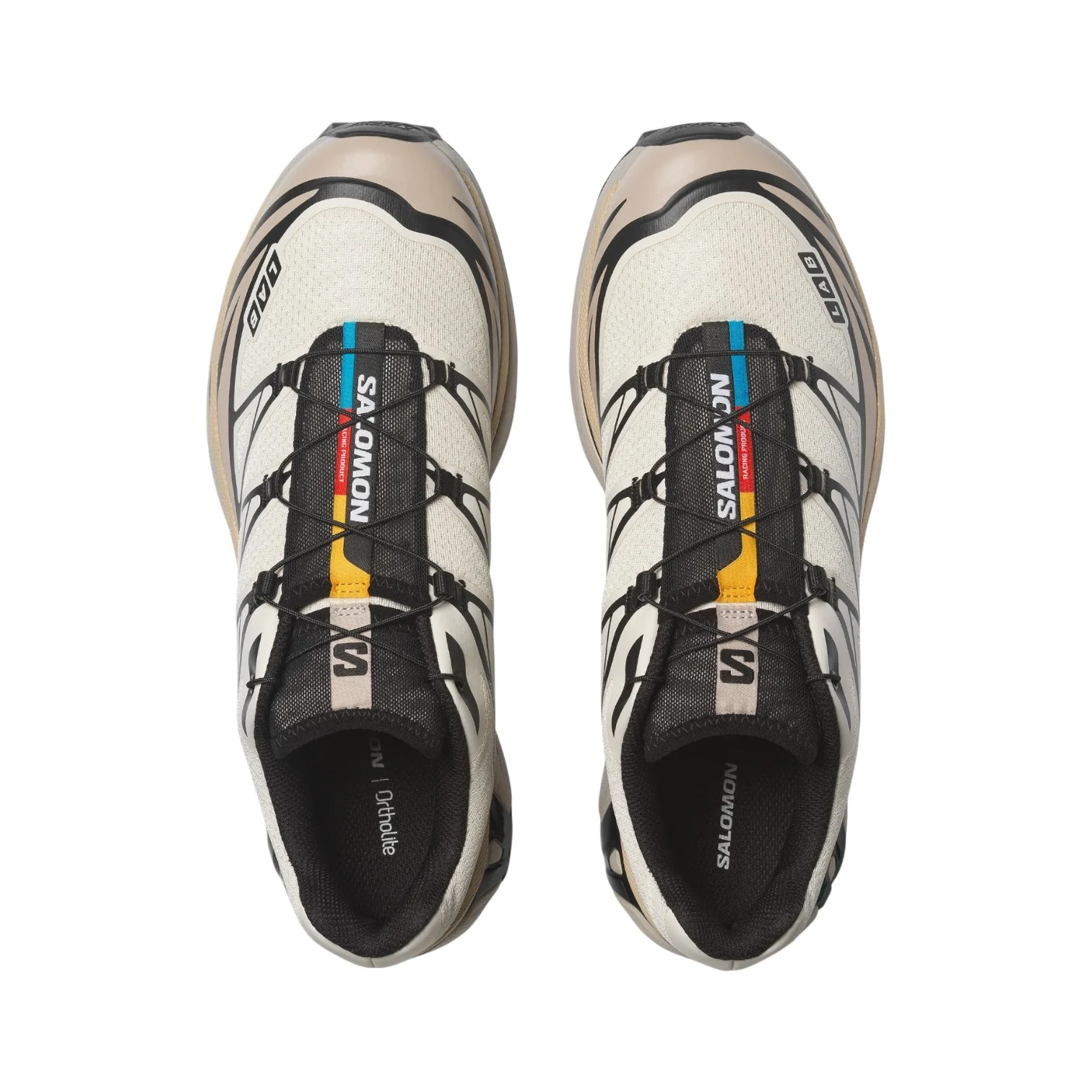 XT-6 Vanilla Ice/Black/Slv Cl Sneakers - Image 3